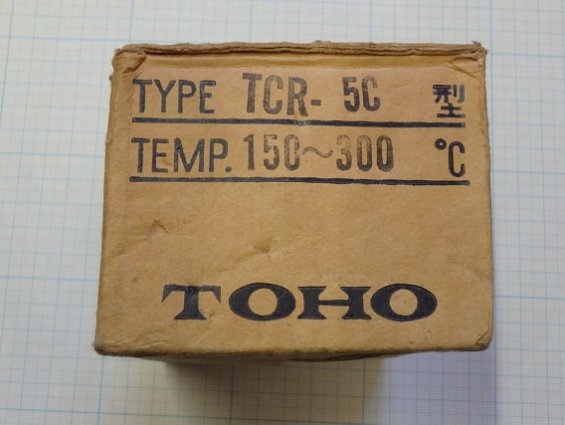 Термоконтроллер toho tcr-5c 150-300C thermo controller TOHO ELECTRONIC CO. LTD