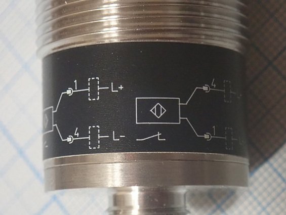 Датчик индуктивный ifm II5492 IIA2015-FRKG/US s:15mm Ub:10...55VDC Ie:400mA