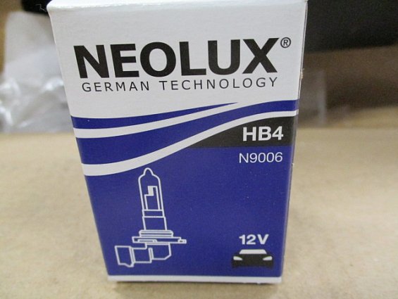 Автолампа neolux hb4 12V51W p22d standart n9006 toyota 90981-Yzzam philips hir2LL 12v55W