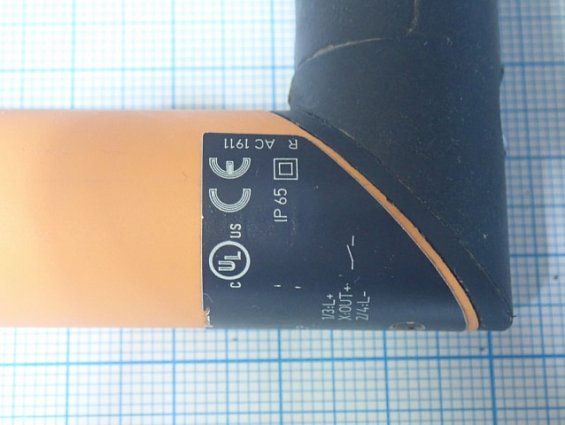 Датчик индуктивный ifm IA5062 IAE3010-BPKG 10...36V DC 250mA 10mm IP65 БЫВШИЙ В УПОТРЕБЛЕНИИ ТЕХНИЧЕ