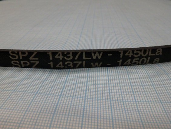 Ремень клиновой SPZ 1437Lw 1450La GUFERO RUBBER PRODUCTION ЧЕХИЯ