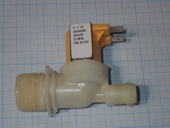 Клапан Robertshaw S 17 42 S6660/00 203330 2L/MIN 24V AC/DC для пароувлажнителя Defensor MK5 24-30кг/