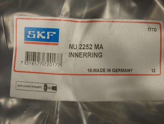 Подшипник SKF NU2252MA/С3 18-MADE IN GERMANY