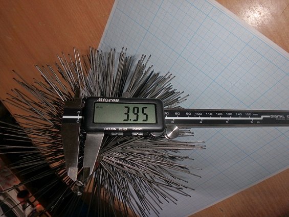 Щетка-ерш стальной Д195х110х180х4.0х1.00мм D195х110х180х4.0х1.00mm диаметр-Ф195мм