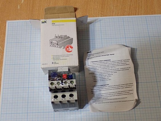 Реле электротепловое iek РТИ1312 5.5-8.0А DRT10-D055-0008