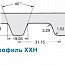 Ремень зубчатый BANDO 1000XXH300WZ 3" 76.2мм 100" 2540мм 80-зубьев