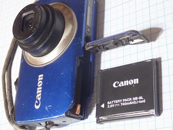 Фотоаппарат цифровой Canon PC1589 MADE IN MALAYSIA без карты памяти и шнуров питания БЫВШИЙ В УПОТРЕ