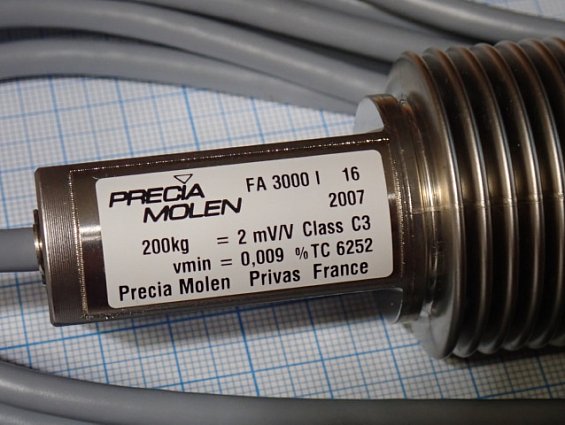 Тензодатчик PRECIA MOLEN FA3000I CLASS C3 200kg
