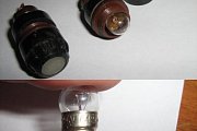 Арматура светосигнальная АС-0 контакты под пайку паяные БУ с лампой накаливания миниатюрной