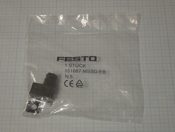 Штекерная розетка Festo 151687 MSSD-EB