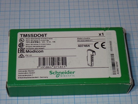 Модуль Schneider Electric TM5SDO6T 407464 Made in Austria