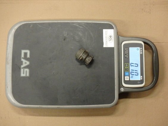 Разъем вилка кабельная ШР36П15ЭГ4Н 1984г.в.