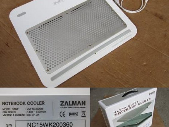 Система охлаждения ноутбука NOTEBOOK COOLER ZALMAN ZM-NC1500W DC 5V 2A Made in Korea КОРЕЯ