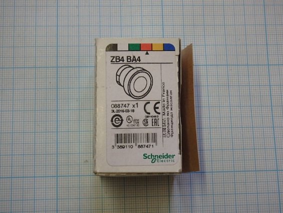 Головка для кнопки 22мм красная Schneider Electric ZB4-BA4 088747