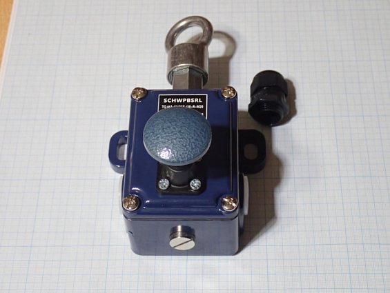 Тросовый выключатель SCHWPBSRL TQ441-01/01Y-UE-R-M20 IP65 Ui 400V