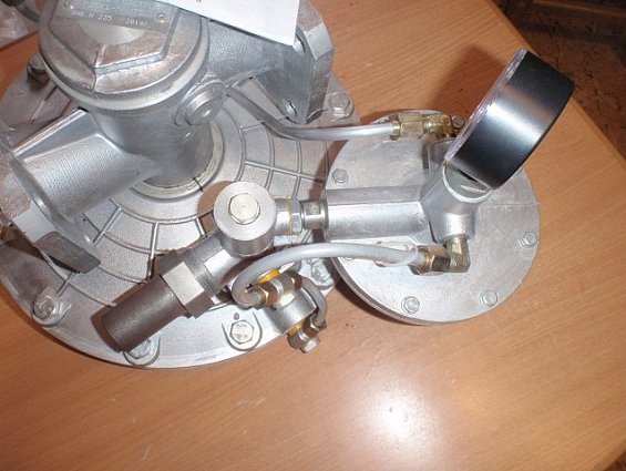 Регулятор низкого давления газа РДБК1-50-35 Ду50мм диаметр седла Ф35мм входное давление 12Атм