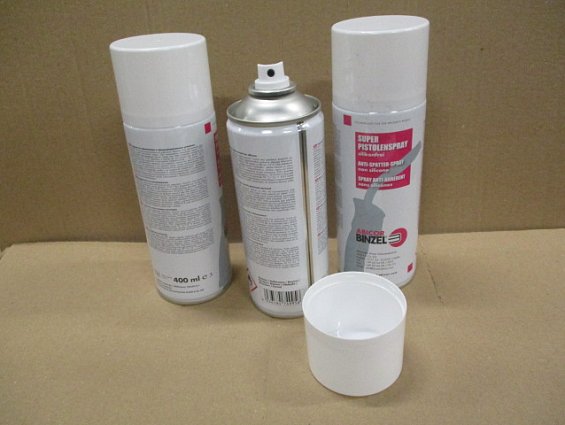 Спрей для сварки антипригарный Abicor binzel 192.0213.1 400ml служит для защиты сопла и наконечника