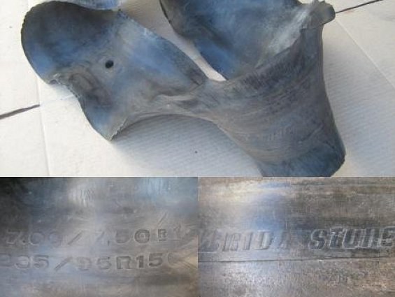 Флиппер 7.00/7.50R15 235/95 R15C BRIDGESTONE БУ бывший в употреблении