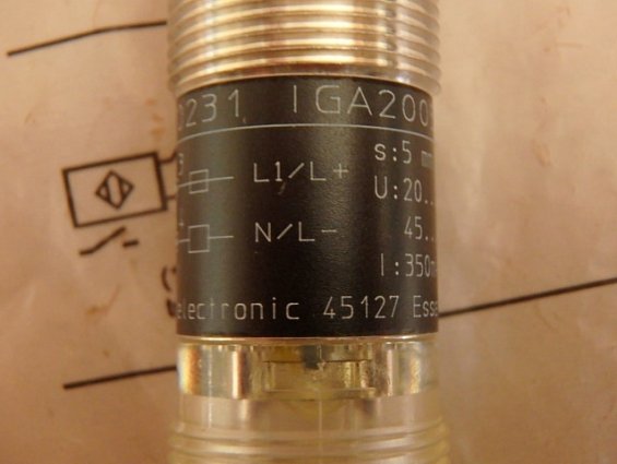 Датчик индуктивный ifm IG0231 IGA2005-ABOA/BS-201-A inductive sensors ifm electronic gmbh