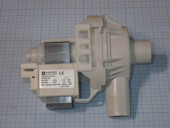 Насос синхронный пароувлажнителя Defensor MK5 HANNING DPS25-409 200-240V 38W 50/60Hz time rating: 15