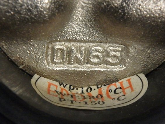 Затвор дисковый поворотный VP3448 DN65 PN16 TECOFI ФРАНЦИЯ межфланцевый