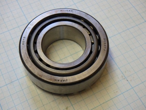Подшипник 32207JR HI-CAP KOYO D=72мм d=35мм в=19/25мм роликовый наружный ступицы