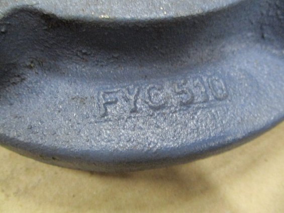 Корпус подшипникового узла FYC510 skf круглый литой