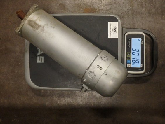 Электродвигатель БЕЗ ТАХОГЕНЕРАТОРА ДЕМОНТИРОВАН ВЭМ130 УХЛ IP44 10.5N.m 1000r/min 63V 20.5А режим S