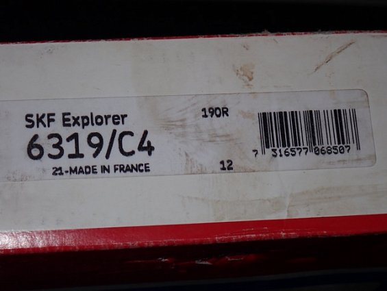 Подшипник SKF 6319/С4 21-MADE IN FRANCE