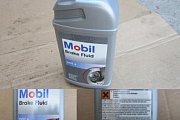Жидкость тормозная Mobil Brake Fluid Universal DOT 4 500ml высококачественная тормозная жидкость