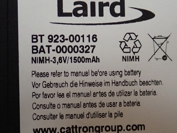Аккумулятор Laird BT923-00116 BAT-0000327 NiMH-3,6V/1500mAh