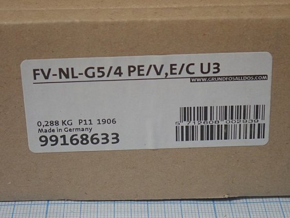 Приемный клапан GRUNDFOS FV-NL-G5/4 PE/V,E/C U3 99168633