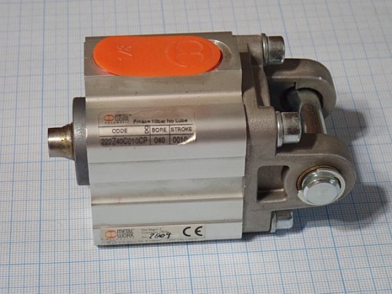 Пневмоцилиндр METAL WORK 222Z40C010CP BORE=040mm STROKE=0010mm ВЗРЫВОЗАЩИТА Ex II 2 GD c T5 T 100C
