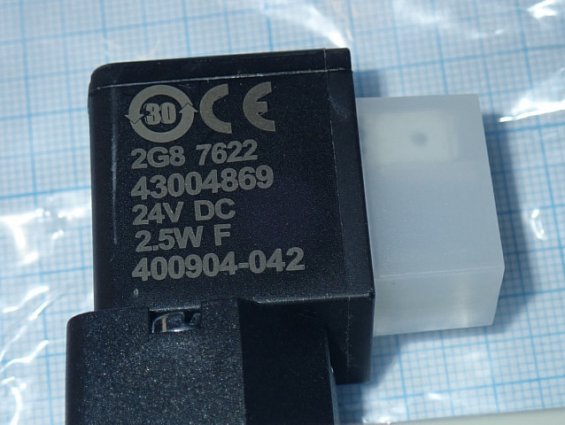 Клапан EMERSON ASCO numatics C12BA4004011B61 24VDC 43004869