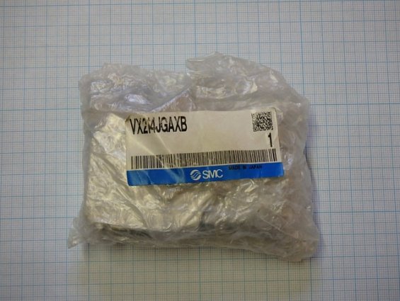 Клапан SMC VX214JGAXB G1/4 VACUUM 0.1MPa.abs ORIFICE 3mm 24VDC 4.5W нержавеющая сталь 2/2-ходовой пр