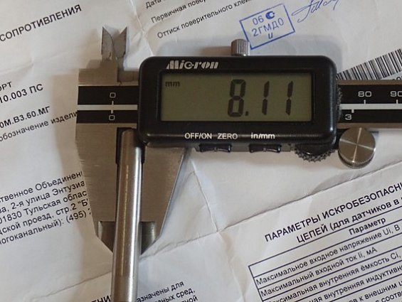 Датчик температуры ОВЕН ДТС035-100М.В3.60.МГ термосопротивление -50...+180С