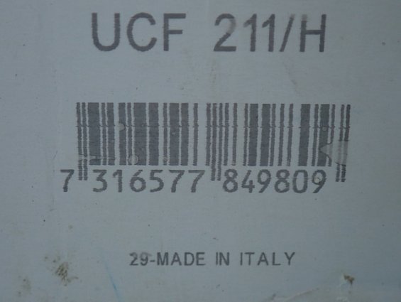 Подшипниковый узел SKF UCF211/H 29-made in ITALY
