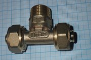 Тройник с наружной резьбой HYDROSTA MPL T16-1/2