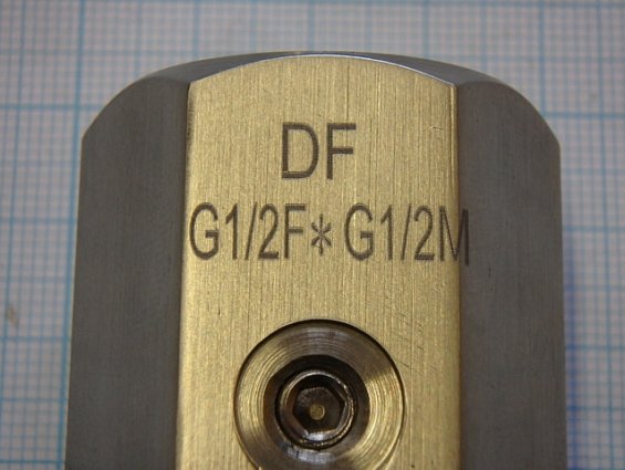 Мембранный разделитель diaphragm seal DF-tm-UJ-G1/2(вну)-G1/2(вне) G1/2FхG1/2M -45С+260С