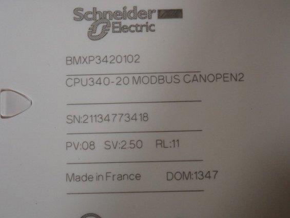 Процессор Schneider Electric BMXP3420102 402444