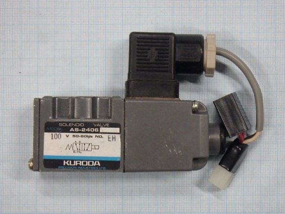 Клапан электромагнитный АS-2406 100V 50-60Hz NO SOLENOID VALVE KURODA