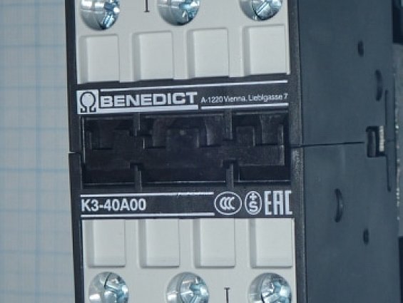 Контактор BENEDICT K3-40A00 40A