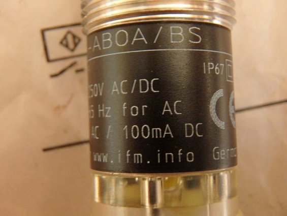 Датчик индуктивный ifm IG0231 IGA2005-ABOA/BS-201-A inductive sensors ifm electronic gmbh