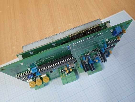 Плата контроллера СВЕДА СВ.310.01.1N ПВ-310 весового процессора бывшая в употреблении