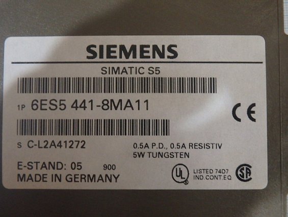 Модуль siemens 6es54418ma11 simatic S5 441 digital output module non-floating for s5-90U/-95U/-100U