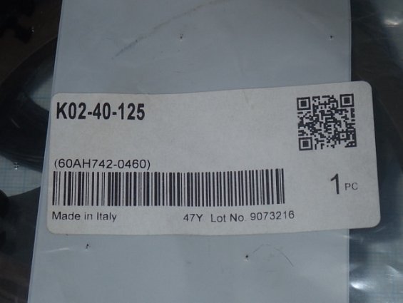 Ремкомплект пневмоцилиндра CAMOZZI K02-40-125
