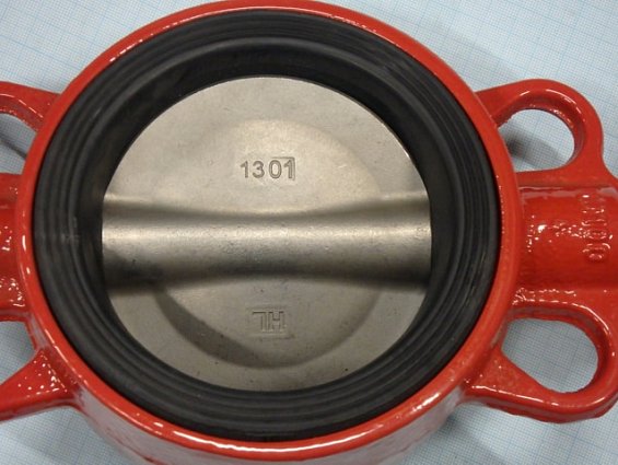 Затвор ЗПВЛ-FLN(w)-5-100-MN-E DN100 Ду100 PN16 Ру16 поворотный дисковый межфланцевый