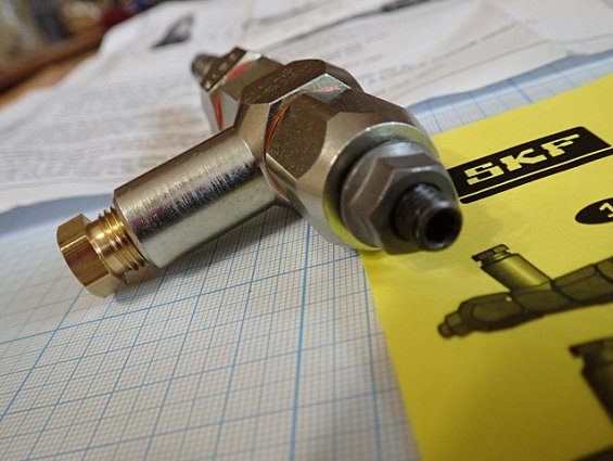 Насосный элемент SkF LUBRICATION GM.ELEM.PPE.D8.RAC.8 GS100.8.8 pumping element for gsjb g