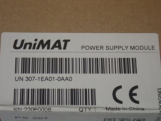 Модуль питания UniMAT UN 307-1EA01-0AA0