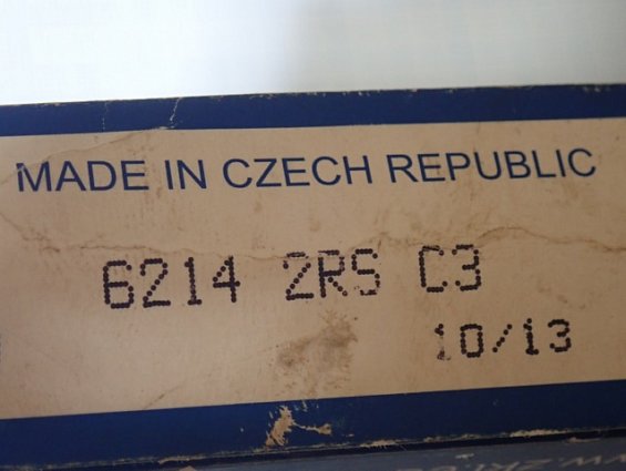 Подшипник ZKL 6214 2RS C3 MADE IN CZECH REPUBLIC